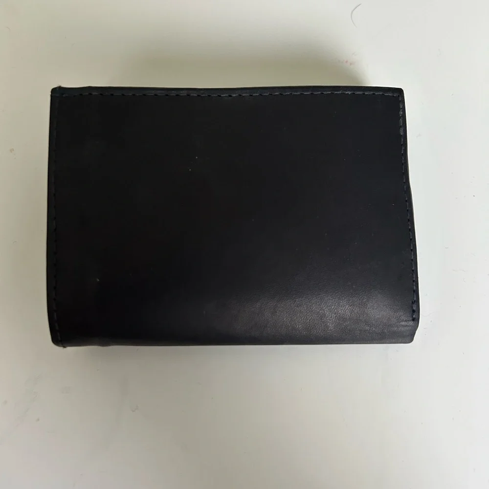 Men's Black Leather Wallet
